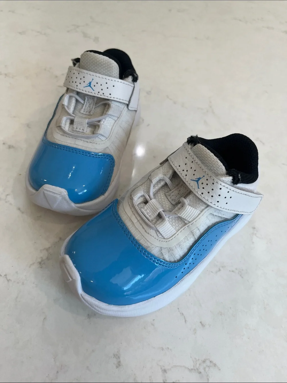Jordan Toddler Shoes White and Blue